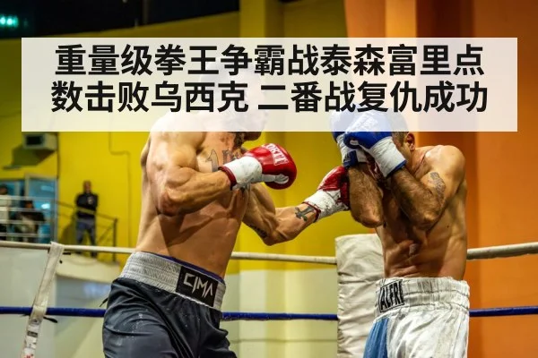 heavyweight boxing match